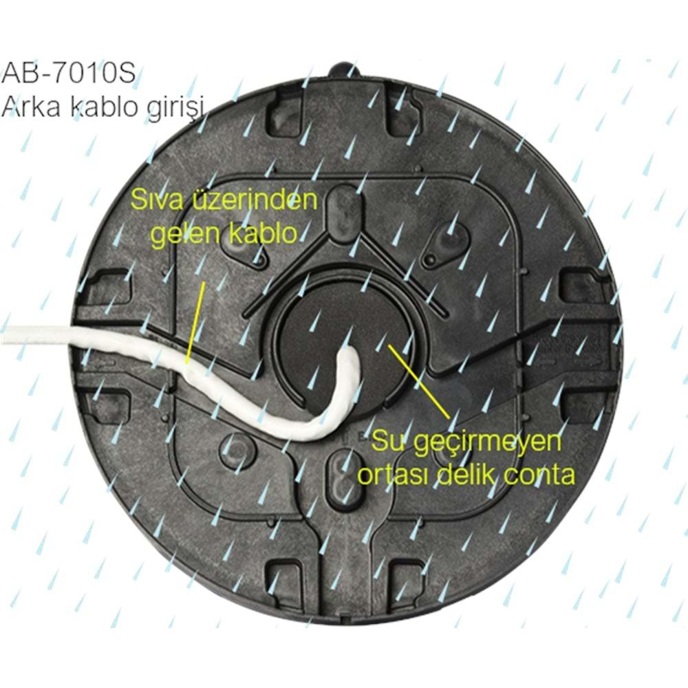 AlteBox-Mega, Kamera Buatı, 140mm (Siyah)