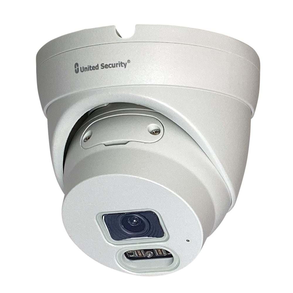 United Security, 2Mp, 2.8mm, Turret IP Kamera