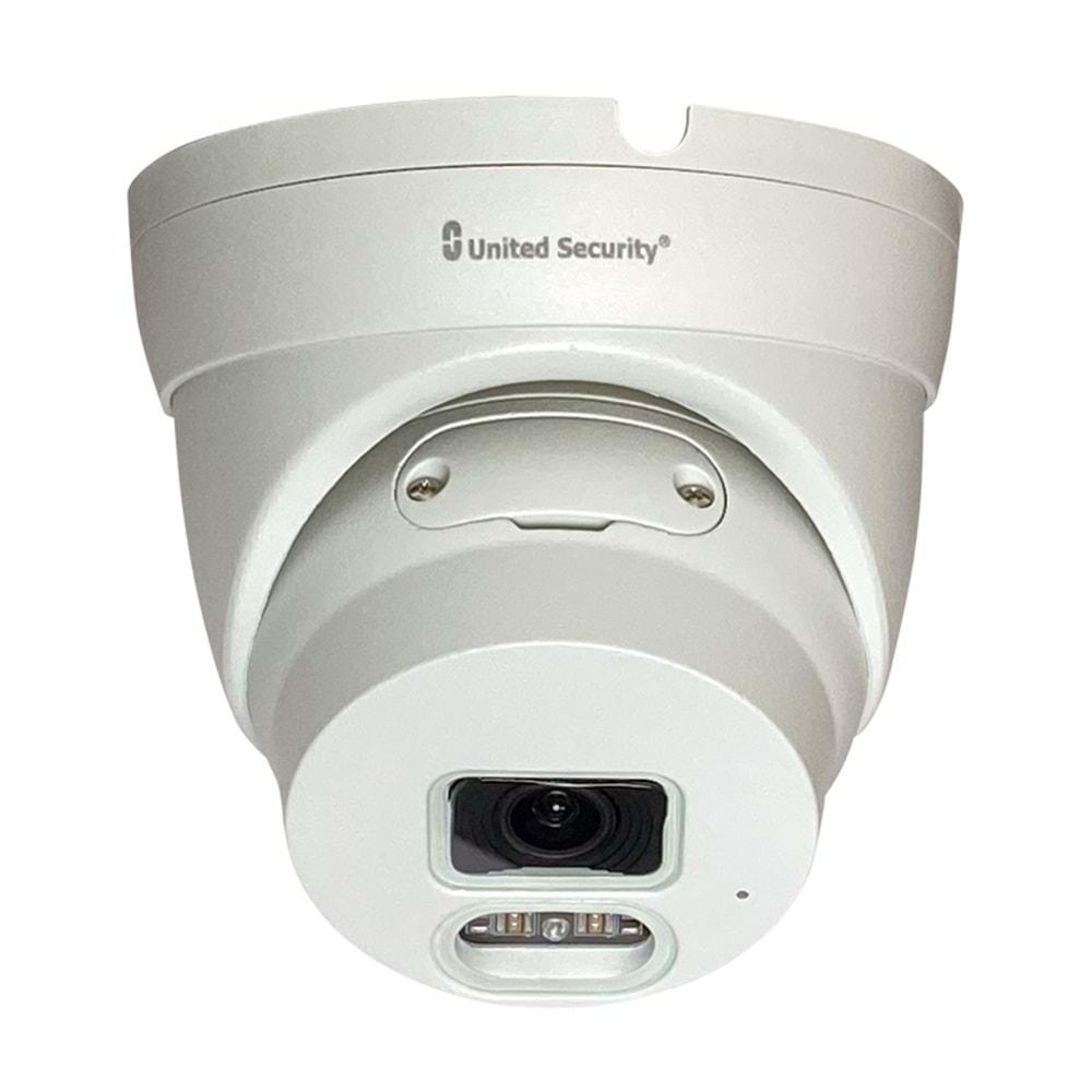 United Security, 2Mp, 2.8mm, Turret IP Kamera