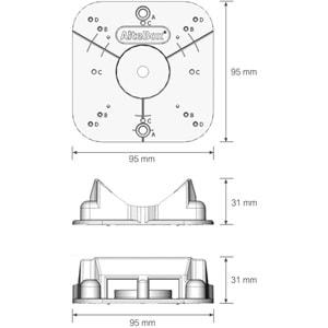 AlteBox-Bracket, Boru Montaj Aparatı (Beyaz)