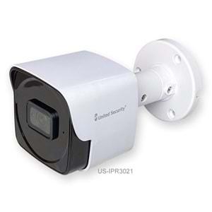 United Security, 2Mp, 3.6mm IP Bullet Kamera (Plastic)