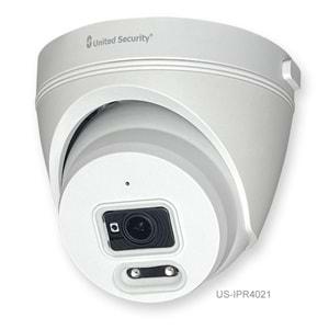 United Security, 2Mp, 3.6mm IP Turret Kamera (Plastic)